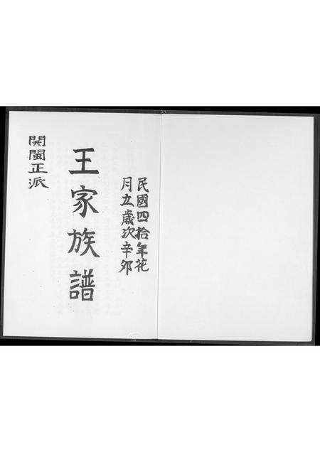 福建王氏族谱-王家族谱.pdf电子版预览图1