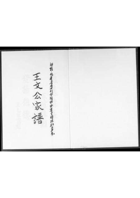 福建王氏族谱-王文公家谱.pdf电子版预览图1