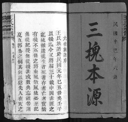 福建王氏族谱-王氏宗谱[23卷首1卷].pdf电子版预览图1