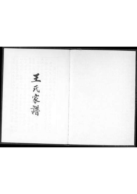 福建王氏族谱-王氏家谱.pdf电子版预览图1