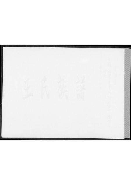 福建王氏族谱-王氏族谱.pdf电子版预览图1