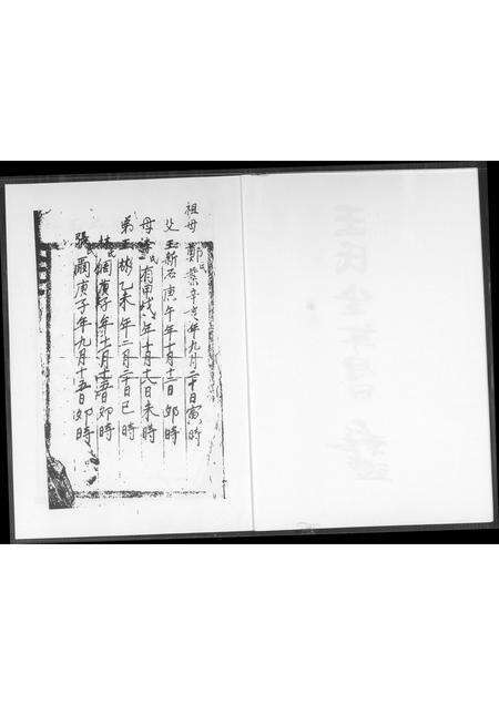 福建王氏族谱-王氏生年月日 干造.pdf电子版预览图2