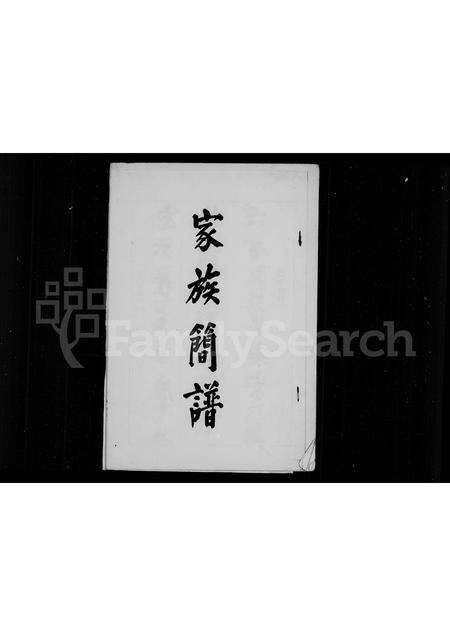 福建翁氏族谱-[翁氏]家族简谱.pdf电子版预览图2