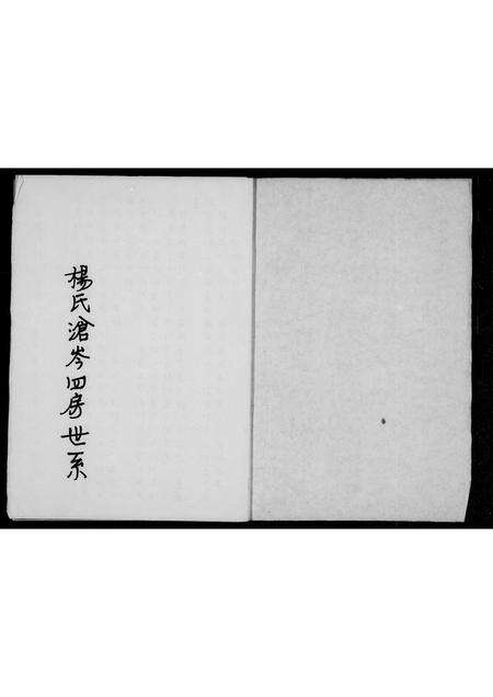 福建杨氏族谱-杨氏沧岑四房世系.pdf电子版预览图2