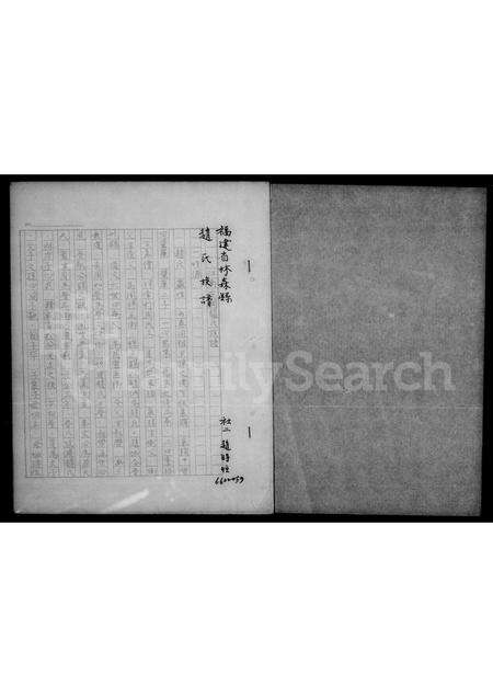 福建赵氏族谱-褔建省林森县赵氏族谱.pdf电子版预览图2