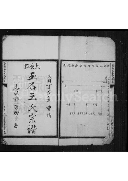 福建王氏族谱-太原郡玉石王氏宗谱 [8卷, 首1卷].pdf电子版预览图2