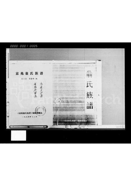 福建翁氏族谱-京兆翁氏族谱.pdf电子版预览图2