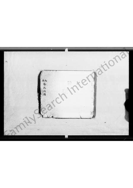 广东蔡氏族谱-岭南蔡氏族谱.pdf电子版预览图2