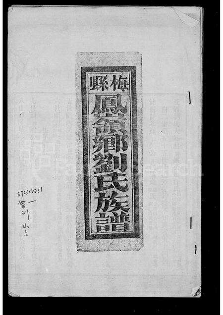 广东刘氏族谱-梅县凤岭乡刘氏族谱.pdf电子版预览图2