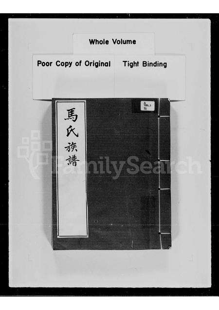 广东马氏族谱-马氏族谱.pdf电子版预览图2