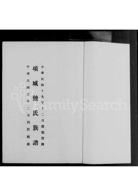 河南魏氏族谱-项城魏氏族谱.pdf电子版预览图2