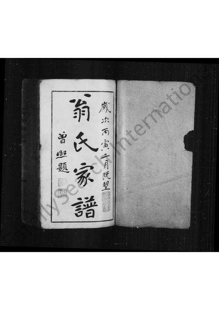 广东翁氏族谱-翁氏家谱 [8卷,首末各1卷].pdf电子版预览图2