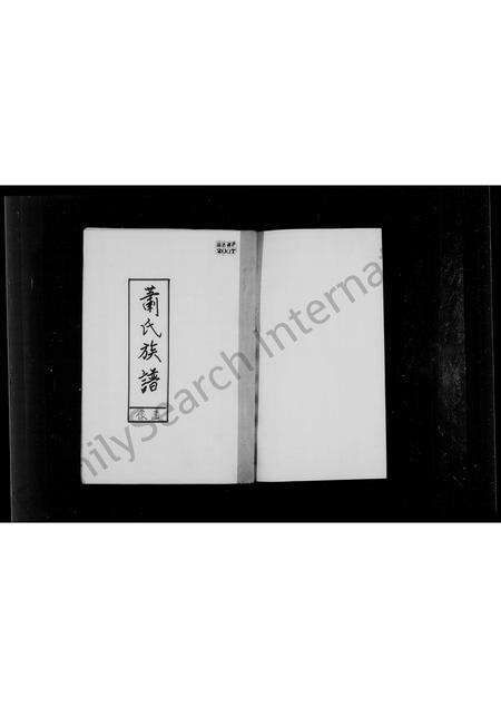 广东、福建萧氏族谱-萧氏族谱画像.pdf电子版预览图2