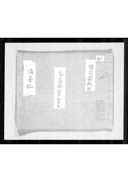 广东徐氏族谱-满喜记[新界大屿山石壁乡]徐氏家族谱.pdf电子版预览图2