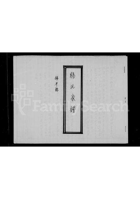 广东杨氏族谱-杨氏家谱.pdf电子版预览图2