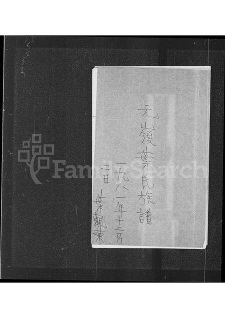 广东叶氏族谱-元岭叶氏族谱.pdf电子版预览图2