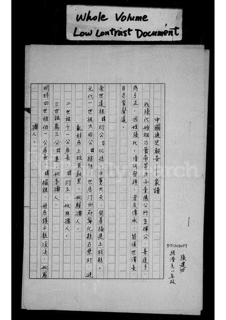 广东张氏族谱-[张氏]家谱.pdf电子版预览图2