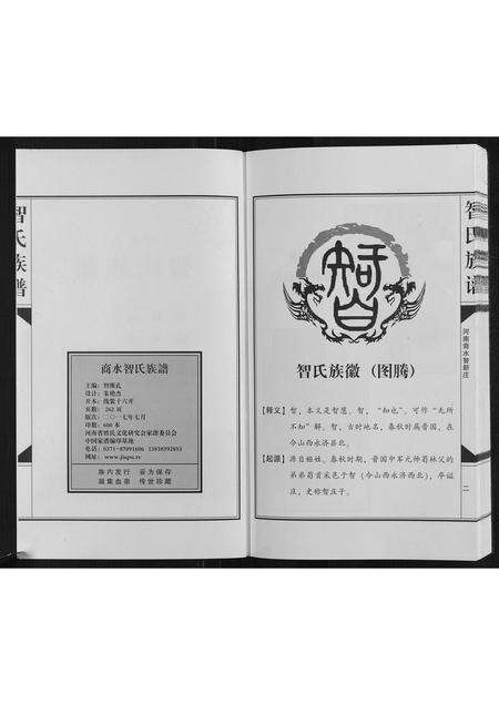 河南智氏族谱-智氏族谱[不分卷].pdf电子版预览图2