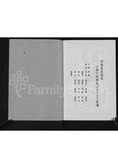 河南郭氏族谱-长垣县小务口村郭氏家谱(颜亨公支系).pdf电子版预览图2