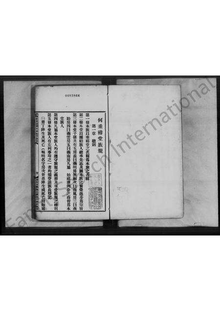 广东何氏族谱-南海县荷溪乡何垂裕堂族规族谱合刊.pdf电子版预览图2