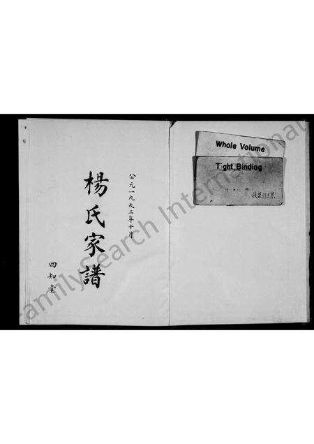 河南杨氏族谱-杨氏家谱 _ 四知堂 [2卷].pdf电子版预览图2