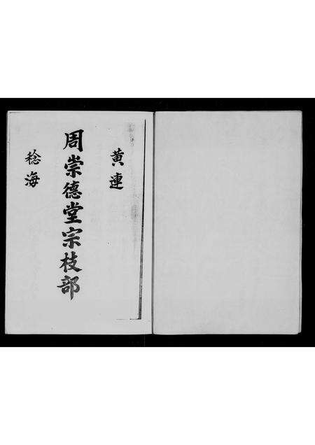 广东周氏族谱-黄连稔海周崇德堂宗枝部.pdf电子版预览图2