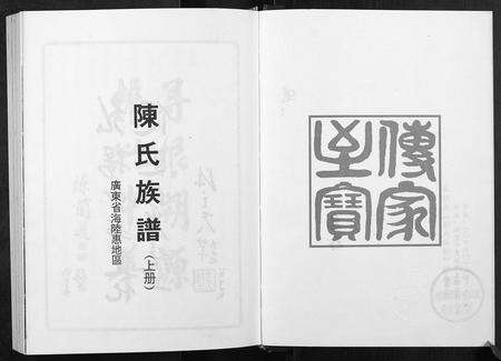 广东陈氏族谱-陈氏族谱[上下卷].pdf电子版预览图2
