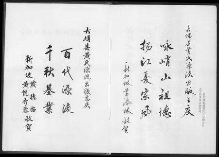 广东黄氏族谱-大埔县黄氏源流出版纪念.pdf电子版预览图2