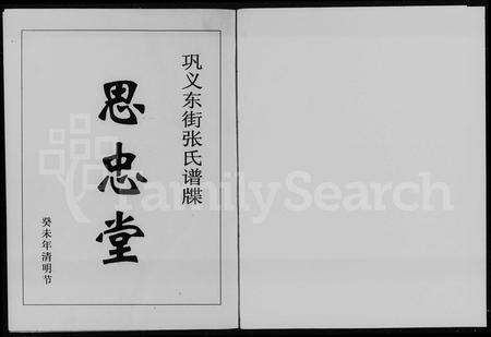 河南张氏族谱-巩义东街张氏谱谍.pdf电子版预览图2