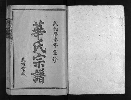 广东华氏族谱-武陵华氏宗谱 [11卷,及卷首].pdf电子版预览图2