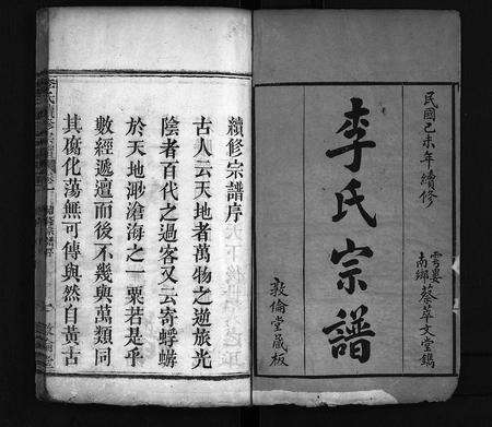 河南李氏族谱-李氏续修宗谱 [10卷].pdf电子版预览图2