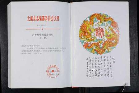 河南谢氏族谱-陈郡阳夏(太康)谢氏族谱 _ 安公故里篇 [上下集].pdf电子版预览图2