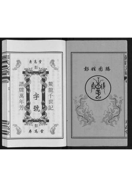 安徽彭氏族谱-彭氏支谱.pdf电子版预览图2