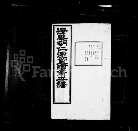 安徽胡氏族谱-清华胡氏仁德堂世谱 [27卷, 首末各1卷].pdf电子版预览图2