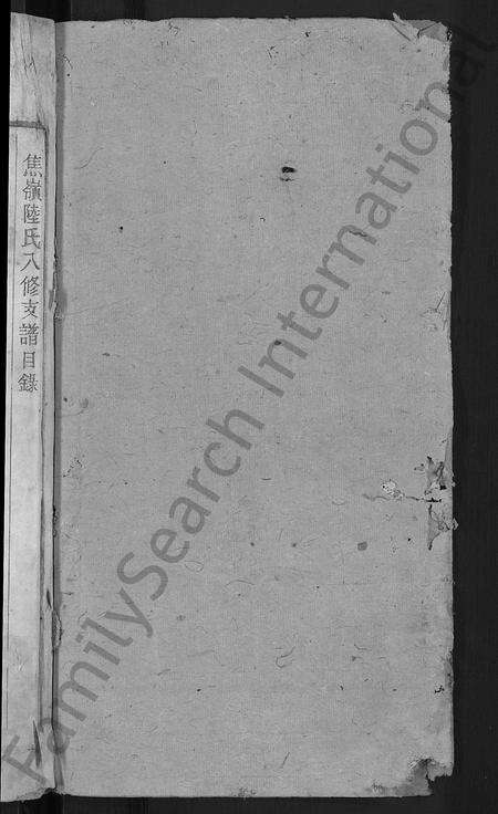 安徽陆氏族谱-陆氏支谱 [12卷,首末各1卷].pdf电子版预览图2