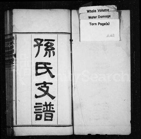 安徽孙氏族谱-孙氏支谱 [6卷].pdf电子版预览图2