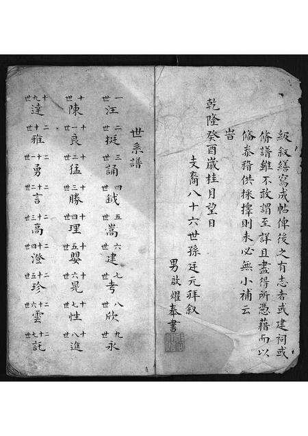 安徽汪氏族谱-汪氏族谱 [1卷].pdf电子版预览图2