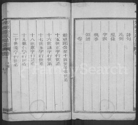 江西余氏族谱-芳塘余氏支谱 [4卷](塘芳余氏续修支谱).pdf电子版预览图2