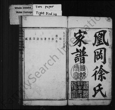 江西徐氏族谱-凰冈徐氏家谱 [4卷,及卷首].pdf电子版预览图2