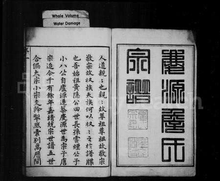 安徽詹氏族谱-庆源詹氏宗谱 [24卷].pdf电子版预览图2