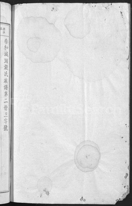 江西严氏族谱-泰和城头严氏族谱 [卷数不详].pdf电子版预览图2