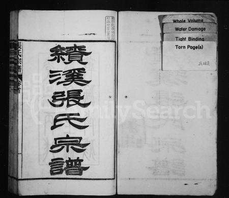 安徽张氏族谱-绩溪张氏宗谱 [12卷,首末各1卷].pdf电子版预览图2