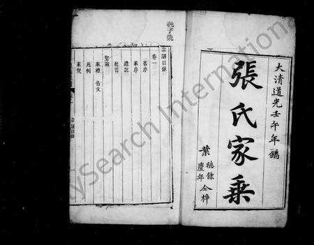 安徽张氏族谱-张氏家乘 _ [8卷].pdf电子版预览图2