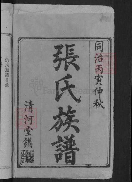 湖南省益阳市安化县张氏清河堂族谱-张氏续修族谱.pdf电子版预览图2