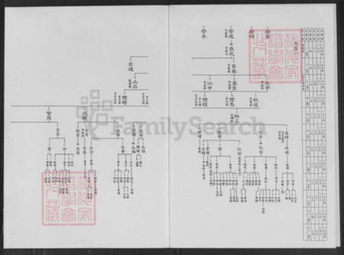 台湾新北市淡水区李氏族谱-淡水镇北投子山脚燕楼李氏派下系统图.pdf电子版预览图2