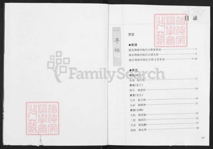 山西省临汾市蒲县蒲城镇山西省临汾市蒲县蒲城杨；杨氏族谱-蒲县荆坡村杨氏宗族家谱.pdf电子版预览图2