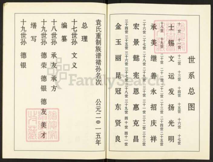 山东省枣庄市市中区孟庄镇袁氏族谱-袁氏族谱.pdf电子版预览图2