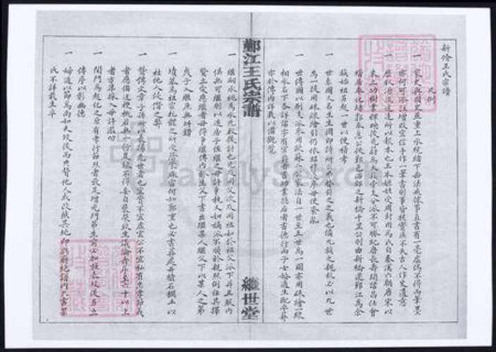 浙江省宁波市王氏族谱-鄞江王氏宗谱.pdf电子版预览图2