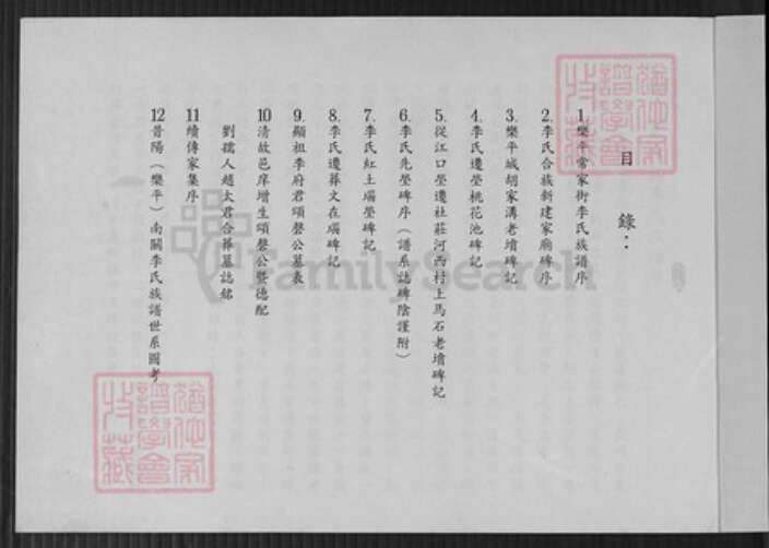 山西省晋中市昔阳县乐平镇李氏上讲堂族谱-昔阳(乐平)南闗李氏族谱.pdf电子版预览图2