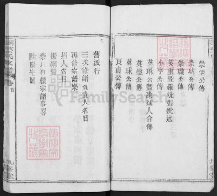 湖北省武汉市新洲区蔡氏九峰堂族谱-冈邑蔡氏支谱.pdf电子版预览图2